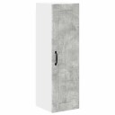  Kjøkkenskap Betonggrå 30 x 31 x 100 cm Konstruert tre