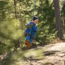 Bergans Lilletind Kids Coverall Blå 116
