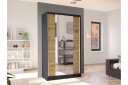 Glenmore Garderob m. Spegel Black -