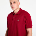 Lacoste Classic Fit L1212 Original Polo Shirt   Burgundy   L