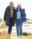 Kaffe Clothing Kaffe Susanne Boblejakke Dame Blå 38