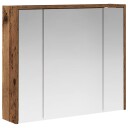  Baderomsspeilskap Gammelt tre 73,5 x 16 x 62,5 cm