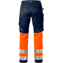 Fristads Byxa Stretch 2705 Plu, Klass 1 Varsel Orange/marinblå D100