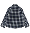 The New Navy Blazer Check Ronan Oversize L_S Flannel Skjorte 9/10 år