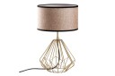 Bordlampe Almasi Beige / Gull Beige / Gull
