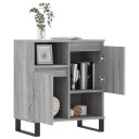 vidaXL Skjenk grå sonoma 60x35x70 cm konstruert tre