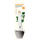 Fiskars hardostkutter, rustfritt stål/plast, skjærebredde: 6 cm, funksjonell form, hvit, 1016129