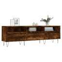 vidaXL TV-benk røkt eik 150x30x44,5 cm konstruert tre 8720845875084