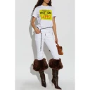 Dsquared2 Dame Topper Hvit S,