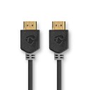 Nedis Ultra High Speed ​​hdmi Cable HDMI  kontakt 8k@60hz 48 Gbps 1.00 M Rund 6.0 Mm Antrasitt V