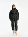ROTATE Birger Christensen Denim Fitted Shirt - Black - 38