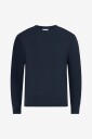 Calvin Klein Genser LS Supima Cotton Crew 14gg Blå