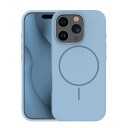 TFO Silikon Thin Mag Deksel for iPhone 17 Pro Max Lyseblå