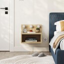 Sumira Nattbord 40 cm - Sapphire Oak