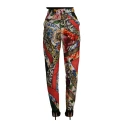 Dolce & Gabbana Dame Bukser Flerfarget XS