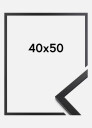 Focus Ramme Soul Plekiglass Svart 40x50 Cm