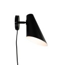 Dyberg Larsen Cale Vegglampe Sort
