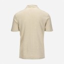 Gran Sasso Short Sleeve Linen Piquet Light Beige