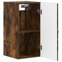vidaXL Baderom veggskap EDE Røkt Eik 30 x 31 x 59 cm Konstruert tre