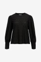 Object - Topp objLaila L/s RE - Svart
