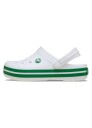 Crocs Crocband Kids Sandaler White/Green Ivy 20-21