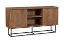 Gawlow Console Sidebord 140 cMørkebrun/Svart