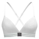 Björn Borg BH Original Triangle Bra Hvit bomull X Small Dame
