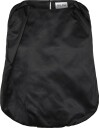 Malina Valentina Knotted Shoulder Satin Top   Black   34