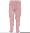 Condor Strømpebukser Rib Pale Pink Condor 3 4 år 98 104 Strømpebukser Rosa