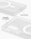 iDeal Of Sweden Samsung Galaxy S24 Ultra Clear Deksel - MagSafe Kompatibel - Clear