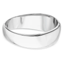 Calvin Klein SS/GP Bangle   2 farger Sølv