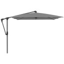 Glatz Sunwing Casa fritthengende parasoll 300 x 240 cm kat.4 antrasitt aluminium / 420 Smoke Glatz