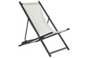 Sammenleggbar dekkstol Locri II - Beige, svart