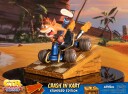 Crash Team Racing Nitro-Fueled Crash i Kart Resin Statue av First4Figures