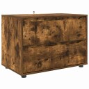  Oppbevaringsskap Røkt eik 80 x 48 x 57 cm Konstruert tre