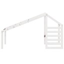 Tak for barneseng hvit 188x82x113 cm heltre furu