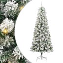  Kunstig sammensatt juletre med LED  stripelys 240 cm PVC