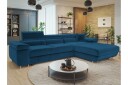 Gabina Sofa med Divan 3 seter   Blå