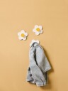 Kid's Concept Knagg Blomst White 3 Stk White One Size