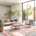 Ryetepper   Aranga Super Soft Fur rosa Størrelse: 80 x 250 cm
