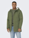 ONLY & SONS Onsalexander Life Parka Otw Vd Green L