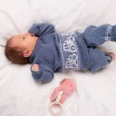 Bluum Strik Strikkesett Traktor - garnpakke i Bluum Pure Eco Baby Wool
