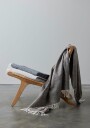 Södahl Pledd   130x185 cm   Stillness Södahl   Beige sildebensveving
