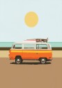 Road Trip 1 Poster Plakat / 100x150cm