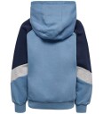 Hummel Hettegenser   hmlJr Loose Blocked Hoodie   Falmet Denim   Hummel   4 år 104   Hettegenser   Blå