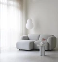 Normann Copenhagen Puff Bubble Gulvlampe Hvit