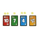 Mattel Skip-Bo Masters Kortspill for Barn - Strategisk Spill med Nytt Element