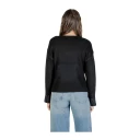 Only, Dame, Strikkevarer, Svart, L,