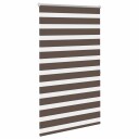 vidaXL Zebra Gardiner 80 x 175 cm Kaffe Farge