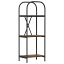  Bokhylle Røkt eik 40 x 30 x 109 cm Konstruert tre